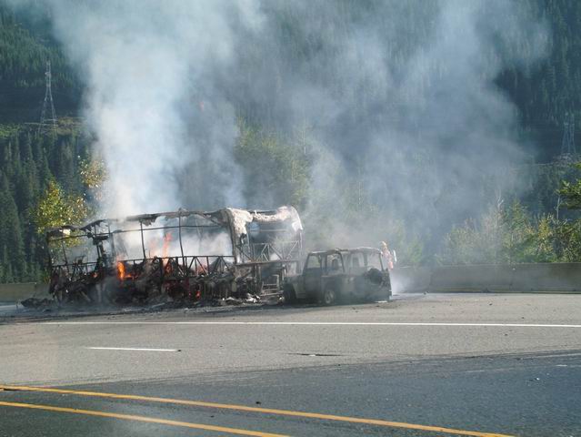 Burning jeep #4